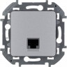 Розетка информационная LEGRAND INSPIRIA RJ 45 категория 5e UTP алюминий 673827