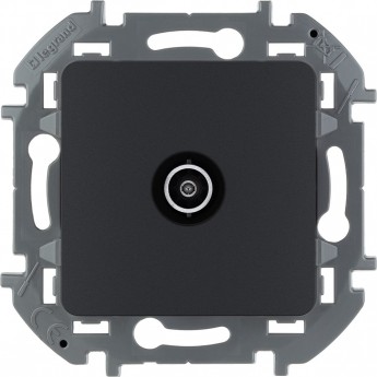 Розетка TV LEGRAND INSPIRIA «ЗВЕЗДА» 2 дБ 0 2400 мГц антрацит