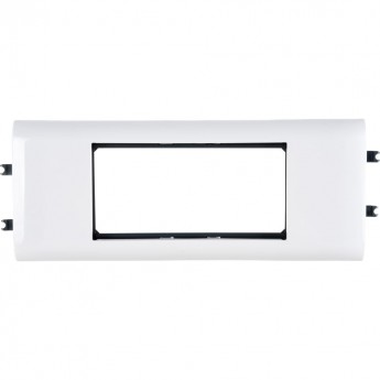 Суппорт/рамка LEGRAND Mosaic на 8 модулей для крышки DLP 65мм