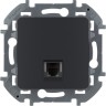 Телефонная розетка LEGRAND INSPIRIA RJ11 антрацит 673823