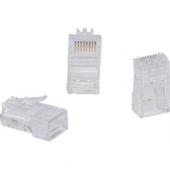 Вилка LEGRAND RJ45 кат.5е UTP, 8 контактов, ширина 11,7 мм Вилка LEGRAND RJ45 кат.5е UTP, 8 контактов, ширина 11,7 мм