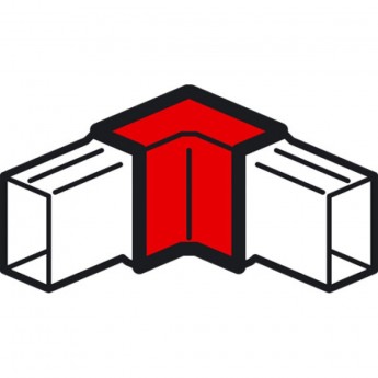 Внутренний угол LEGRAND для мини-каналов Metra 40x40 белый Внутренний угол LEGRAND для мини-каналов Metra 40x40 белый