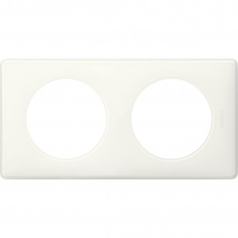Рамка LEGRAND Celiane 2 поста Белый глянец