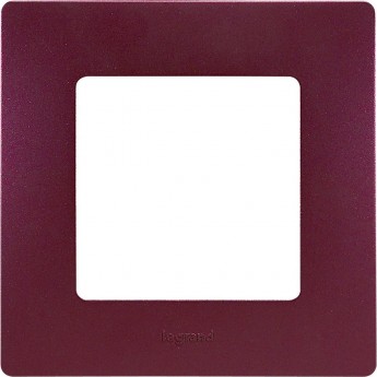 Рамка LEGRAND Etika 1 пост сливовый Рамка LEGRAND Etika 1 пост сливовый