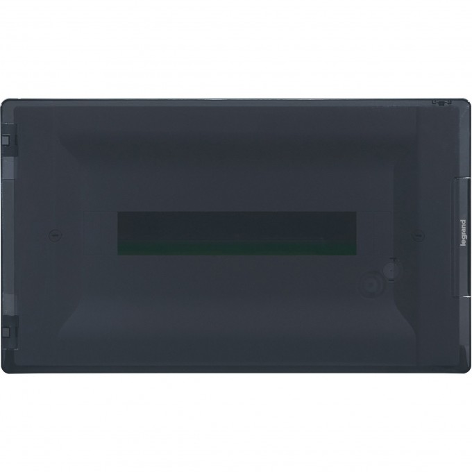 Распределительный щиток LEGRAND Practibox³ скрытого монтажа IP 40 IK 07 1 рейка 18 модулей с клеммиком заземления прозрачная дверь 401706