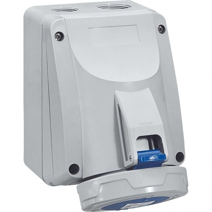 Розетка LEGRAND накладная P17 Tempra Pro IP 66/67 200/250 В 32 A 2К+З серый 555454