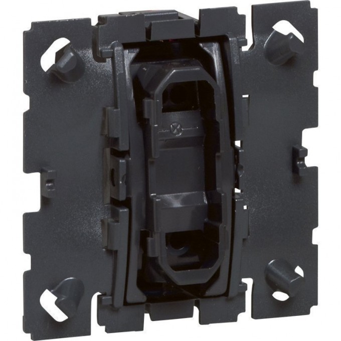 Выключатель LEGRAND Celiane 10AX графит SET-1-067002-02